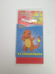 Pokemon 4 Collectible Party Stickers Charmander
