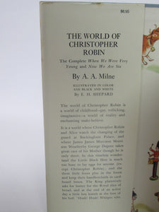 The World of Pooh Hardcover 2 Book Set with Illustrations by A.A. Milne (1957)