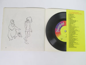 Walt Disney Presents The Jungle Book A Disneyland Record and Book 33 1/3 RPM (1977)