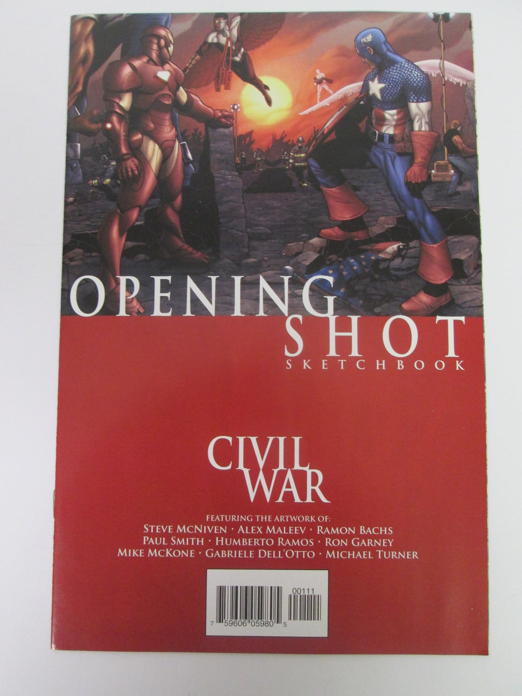 Civil War Opening Shot Sketchbook (Marvel)