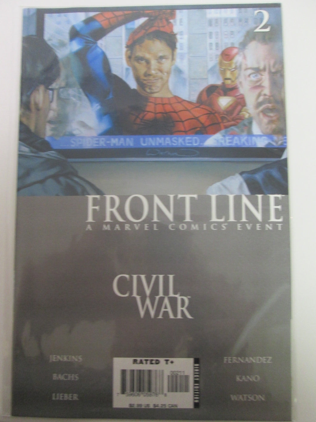 Front Line Civil War # 2 (Marvel)