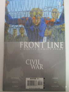 Front Line Civil War # 3 (Marvel)