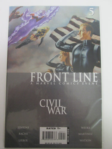 Front Line Civil War # 5 (Marvel)
