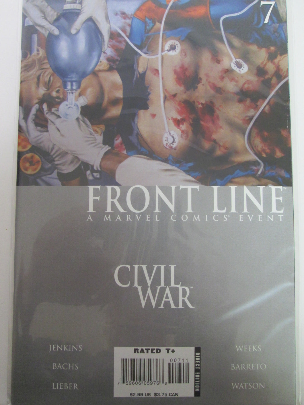 Front Line Civil War # 7 (Marvel)
