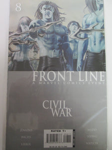 Front Line Civil War # 8 (Marvel)