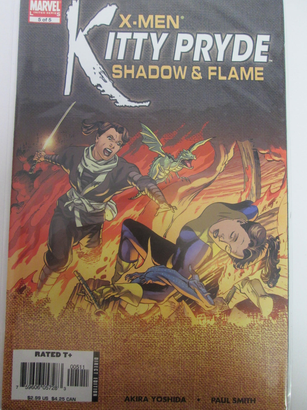 X-Men Kitty Pryde Shadow & Flame # 5 (Marvel)