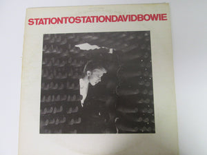 David Bowie Station To Station Record Album (Brown Label) 1976