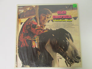 Glen Campbell A Satisfied Mind Record Album 197?