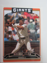 2006 Topps San Francisco Giants Baseball Card #360 Moises Alou