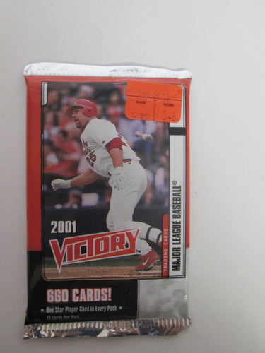 2001 Victory Baseball Pack Unopened