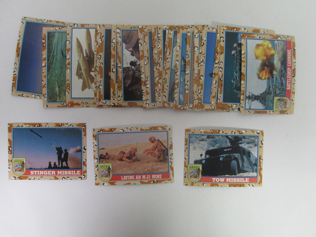 1991 Topps Desert Storm 30 Random cards