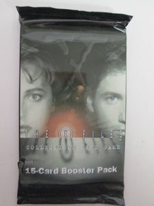 1997 The X-Files Collectible Card Game 15-Card Booster Pack Unopened