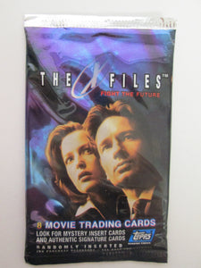 1998 The X-Files Fight The Future 8 Movie Trading Cards Unopened Pack