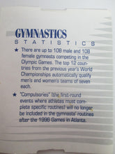 1996 Atlanta Commemorative Olympic Gymnastics Sport Medallion