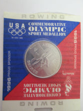 1996 Atlanta Commemorative Olympic Rowing Sport Medallion