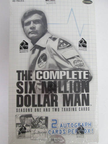2004 Rittenhouse Archives The Six Million Dollar Man Seasons One & Two UNOPENED