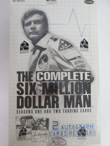 2004 Rittenhouse Archives The Six Million Dollar Man Seasons One & Two UNOPENED