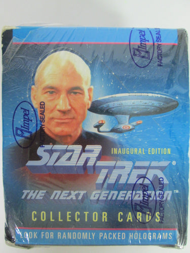 1992 Skybox Star Trek Next Generation Inaugural Edition Trading Cards UNOPENED Box