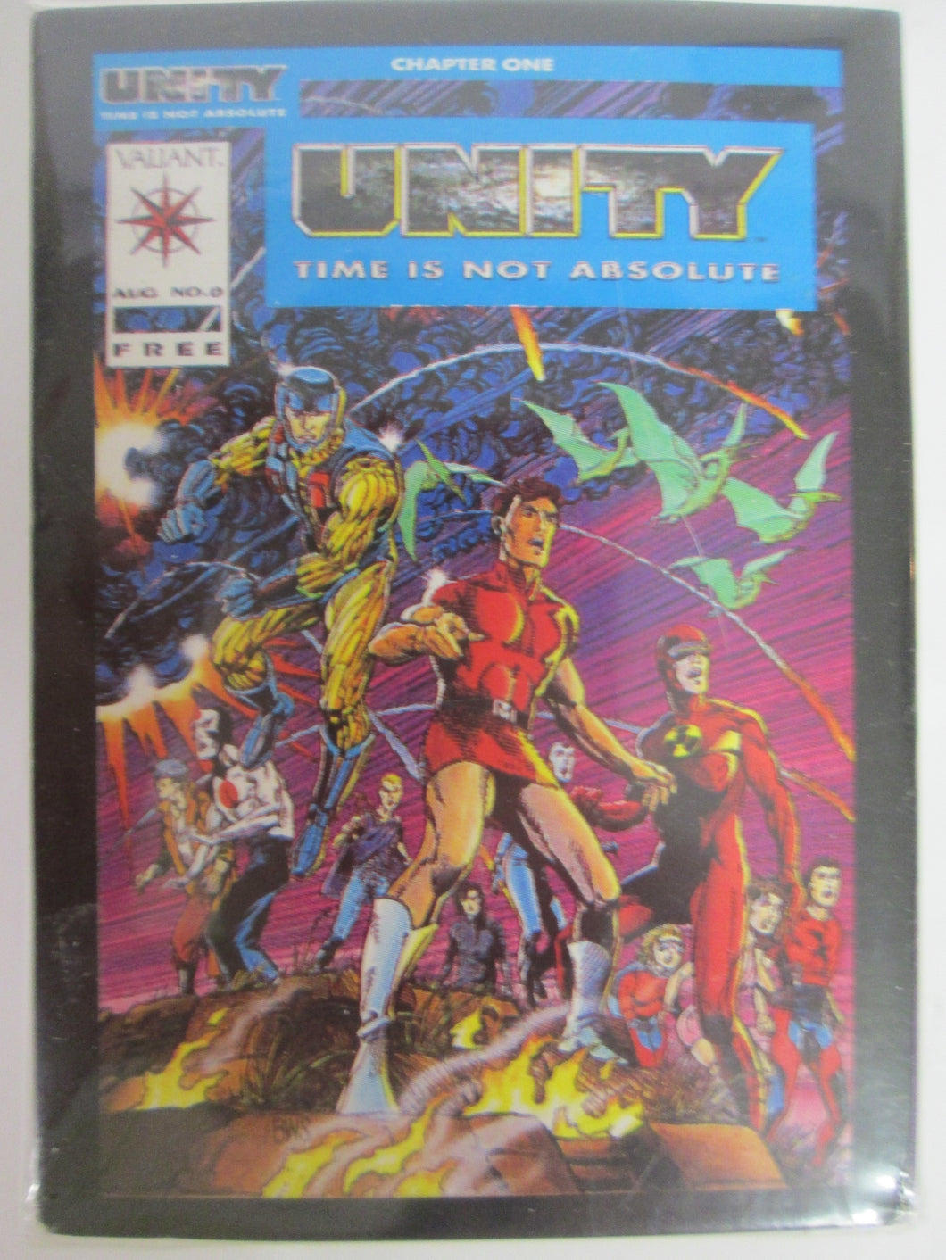 1992 Comic Images Valient's Unity Complete Trading Card Set of 90