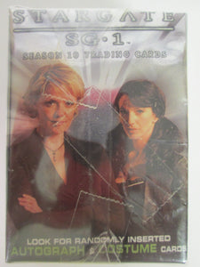 2008 Rittenhouse Archives Stargate SG-1 Season 10 Complete Trading Card Set of 72