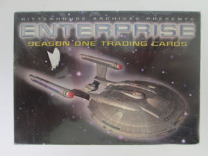 2002 Rittenhouse Archives Enterprise Season One Complete Trading Card Set of 81