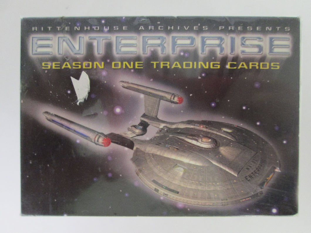 2002 Rittenhouse Archives Enterprise Season One Complete Trading Card Set of 81