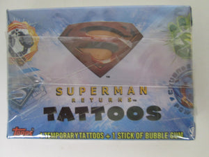 2006 Topps Superman Returns Tattoos Complete set of 50