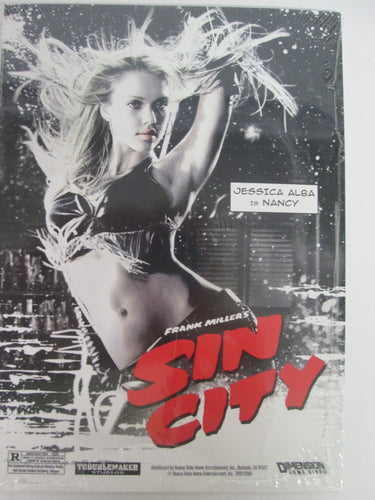 Sin City 13.5x20 Nancy Callahan Movie Promo Poster Jessica Alba Sealed