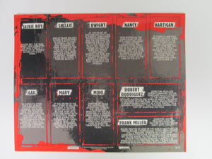 1999 Comic Images Frank Miller's Sin City 10 Card Promo Panel