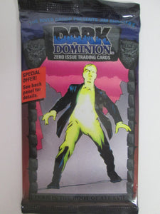 1993 River Group Dark Dominion Zero Issue UNOPENED Pack of 9 Trading Cards