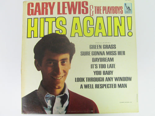 Gary Lewis & the Playboys Hits Again Record Album Liberty 1966