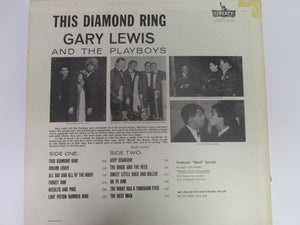 Gary Lewis & the Playboys This Diamond Ring Record Album Liberty 1965