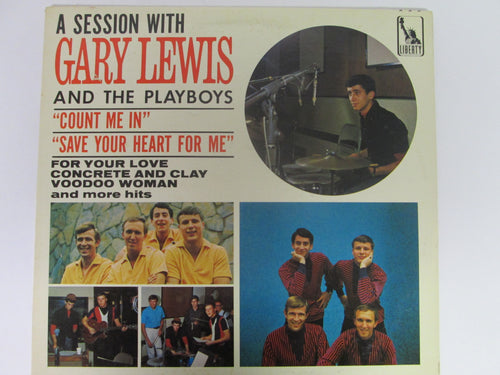 Gary Lewis & the Playboys A Session with Gary Lewis & the Playboys Record Album Liberty 1965