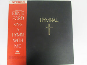 Tennessee Ernie Ford Sing A Hymn With Me with Hymnal Record Album Capitol 1960