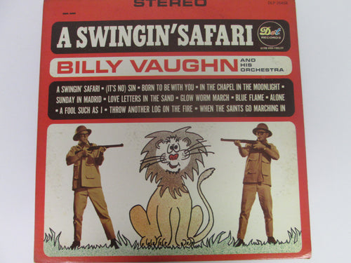 A Swingin' Safari Billy Vaughn and His Orchestra Record Album Dot 1962