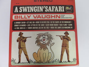 A Swingin' Safari Billy Vaughn and His Orchestra Record Album Dot 1962