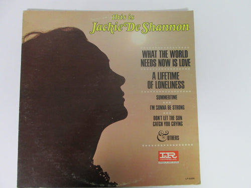 Jackie DeShannon This is Jackie De Shannon Record Album Imperial/Liberty 1965