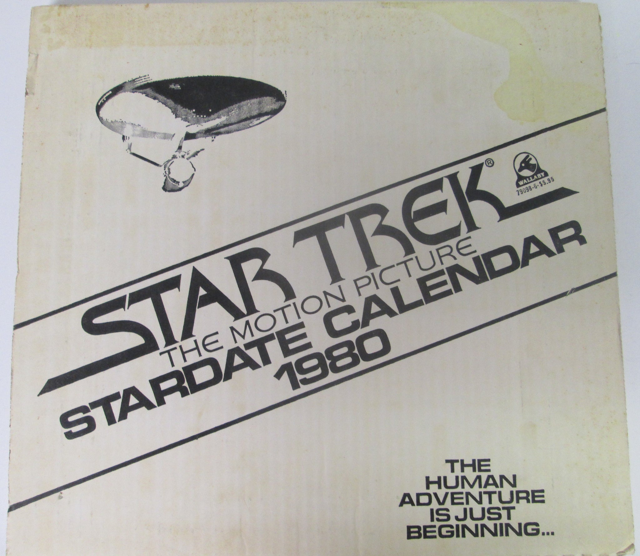 Star Trek The Motion Picture Stardate Calendar 1980 in Original Shippi Star Trek The Motion Picture Stardate Calendar 1980 in Original Shippi