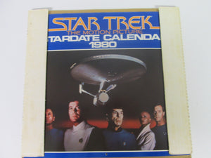 Star Trek The Motion Picture Stardate Calendar 1980 in Original Shipping Box