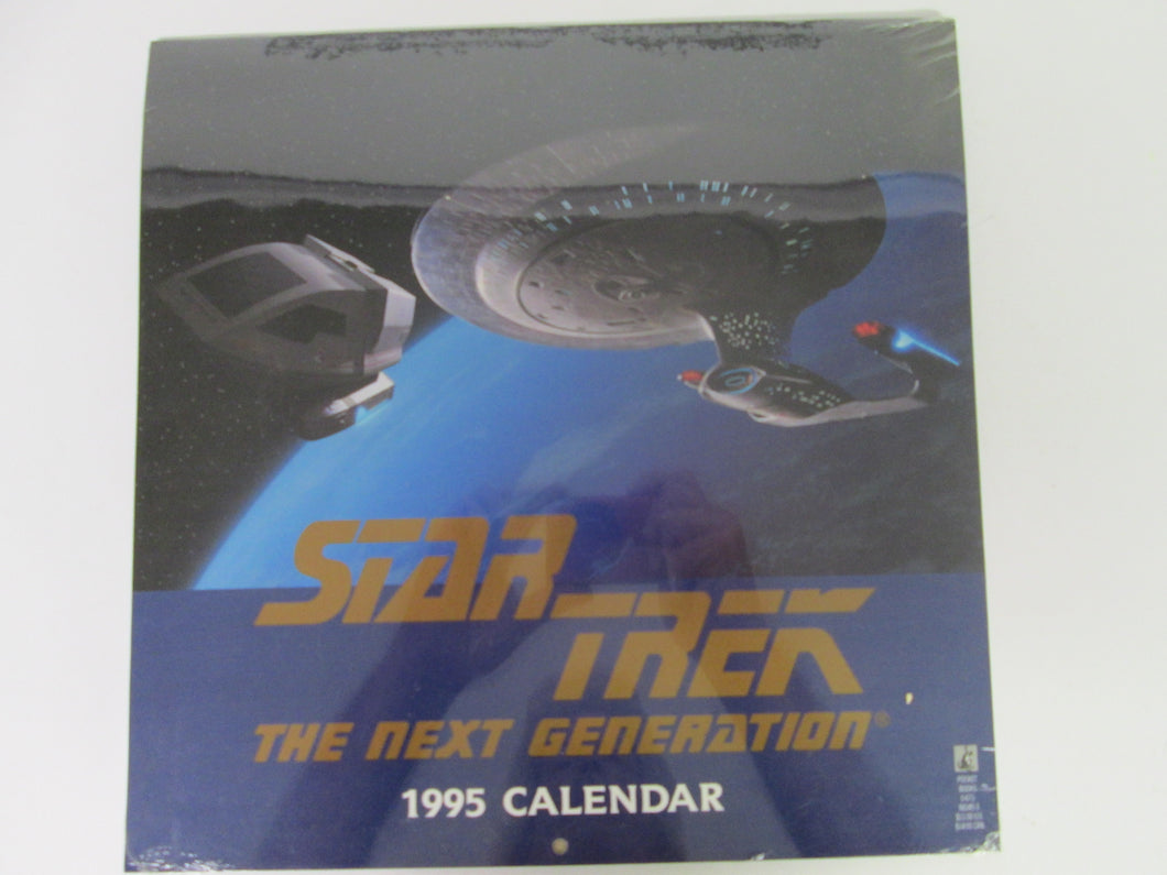 Star Trek The Next Generation 1995 Calendar Sealed Unopened