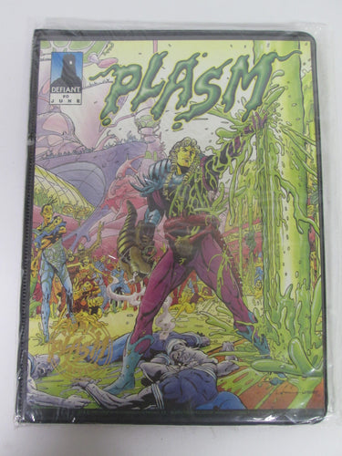 Plasm Trading Card Notebook Binder 1993 Sealed Unopened