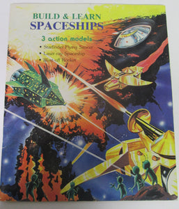 Build and Learn Spaceships 3 Action Models 1980