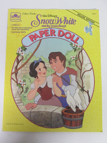 Snow White and the Seven Dwarfs Paper Doll 1994