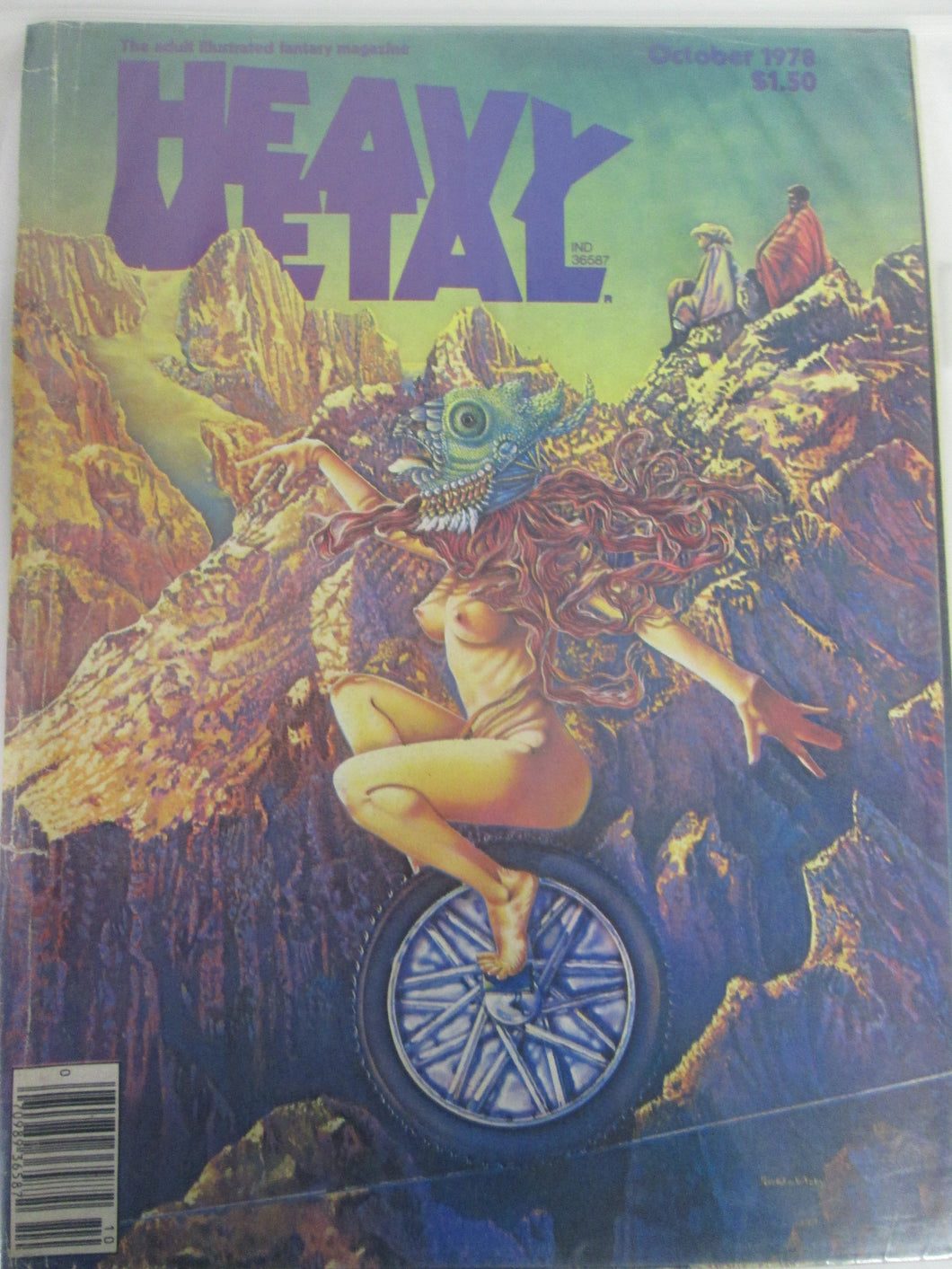 Heavy Metal Magazine October 1978