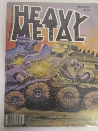Heavy Metal Magazine March 1979
