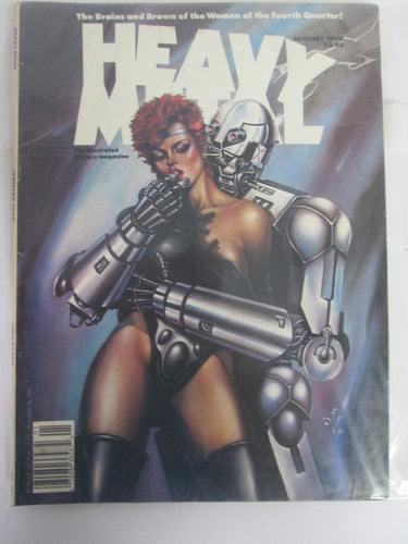 Heavy Metal Magazine January 1990