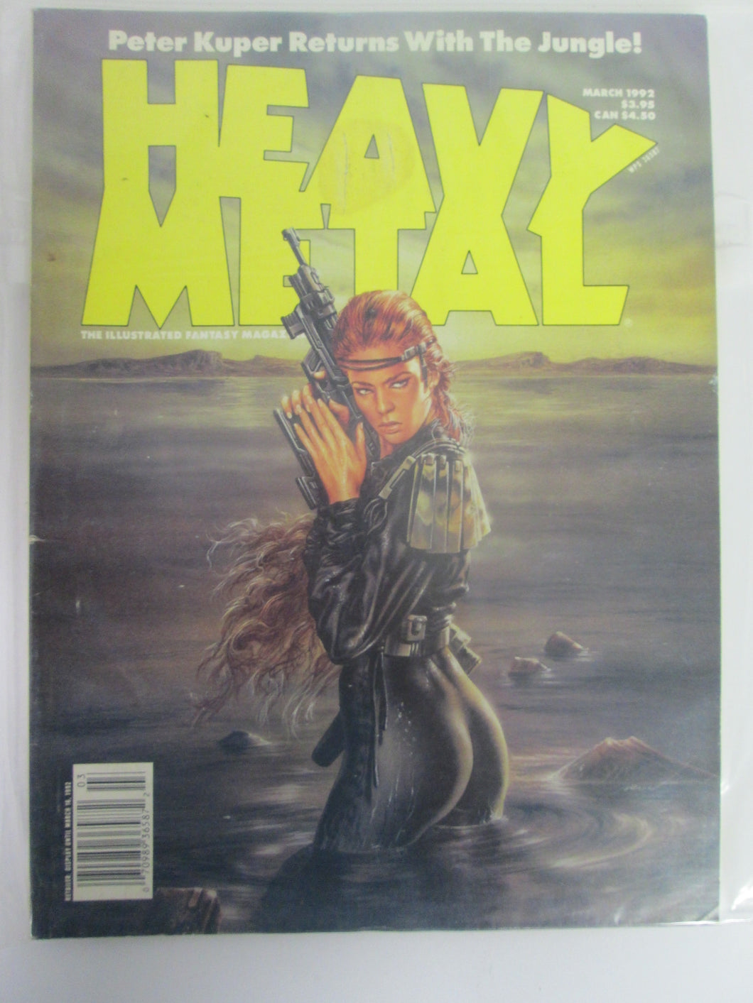Heavy Metal Magazine March 1992