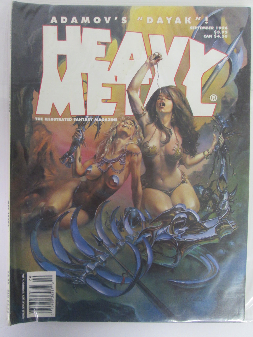 Heavy Metal Magazine September 1994