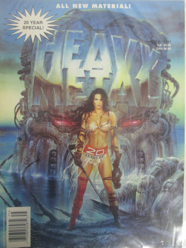 Heavy Metal Magazine Fall 1997 20 Year Special