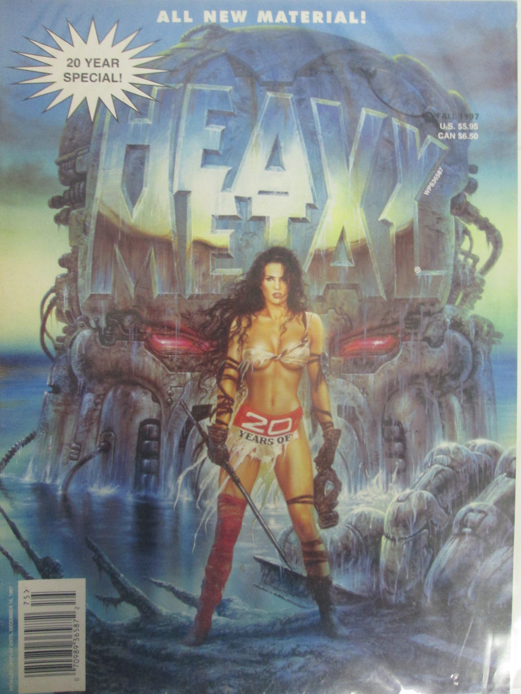 Heavy Metal Magazine Fall 1997 20 Year Special